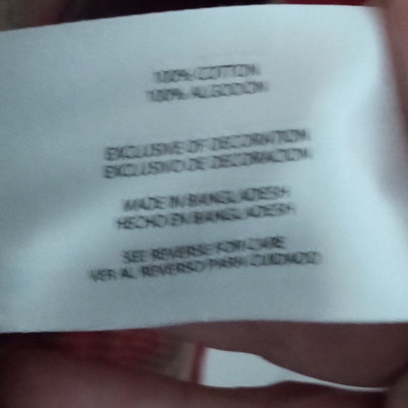 Orvis mens shacket. NWOT, size medium, red and cream - Picture 4 of 6